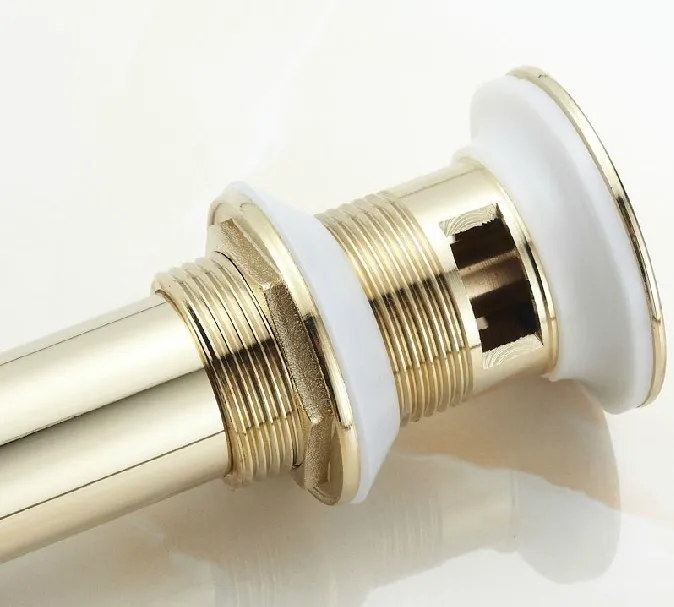 Полированный золотой цвет латунь маленький круглый колпачок всплывающий