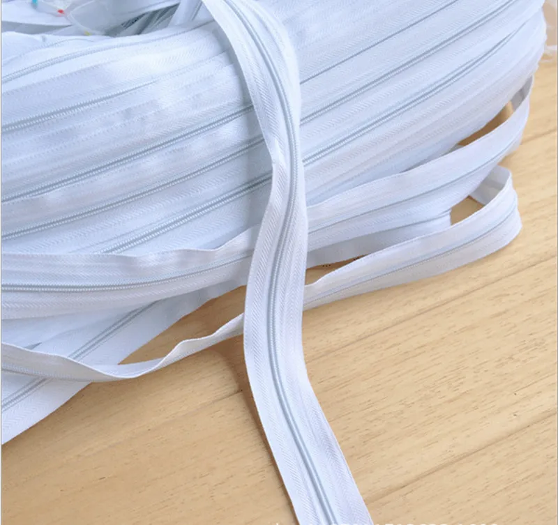 360 ярдов белая/черная нейлоновая молния сделать сумку рюкзак молнии чехол для