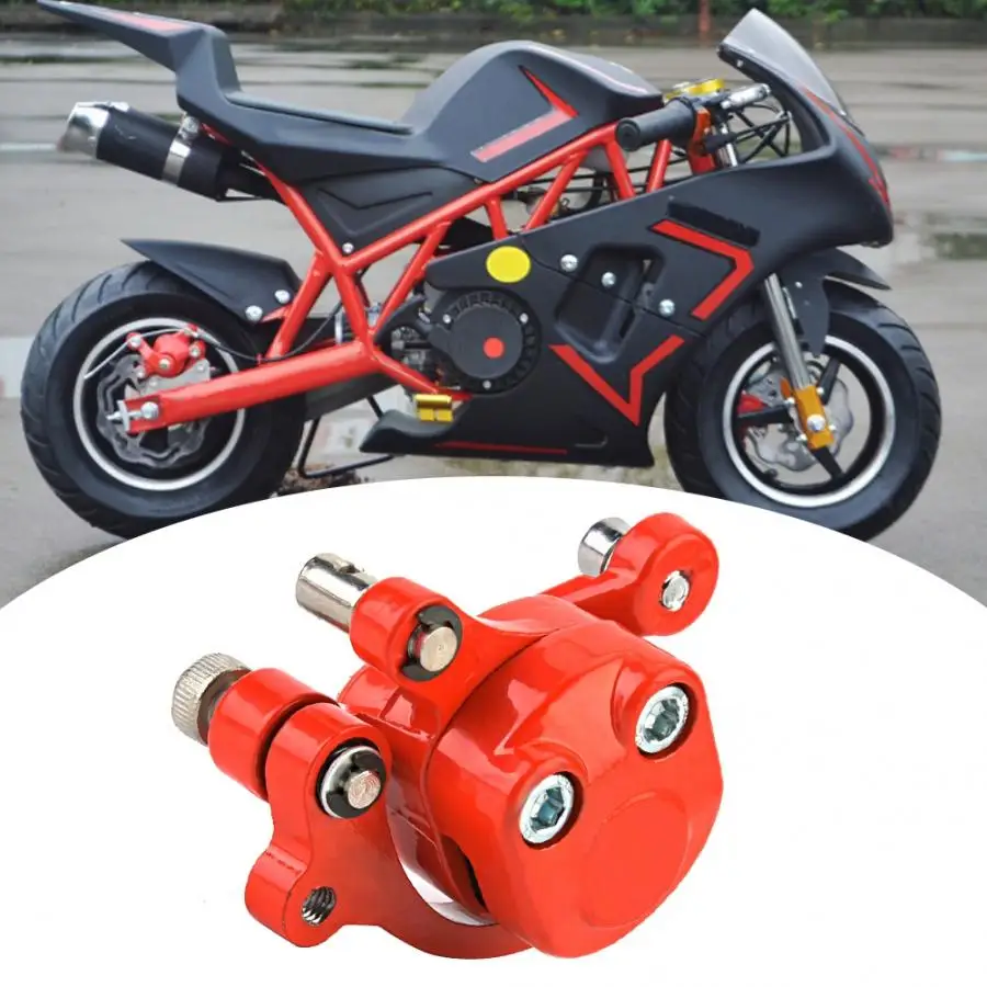 Мото rcycle тормоза 120 мм дисковый Ротор Тормозной суппорт металлический универсальный для 43 47 49cc Электрический Картинг скутер Мини Мото s