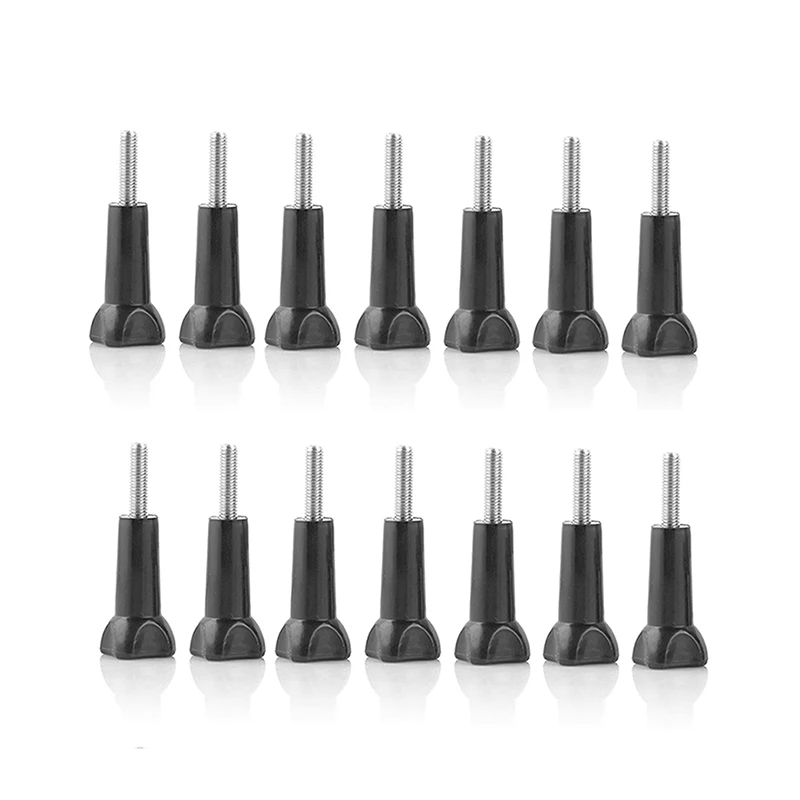 14 шт./компл. нержавеющие гайки с ручкой для GoPro Go Pro HD Hero 4 3 + 2 1 SJ4000 SJ5000 SJCAM Xiaomi Yi