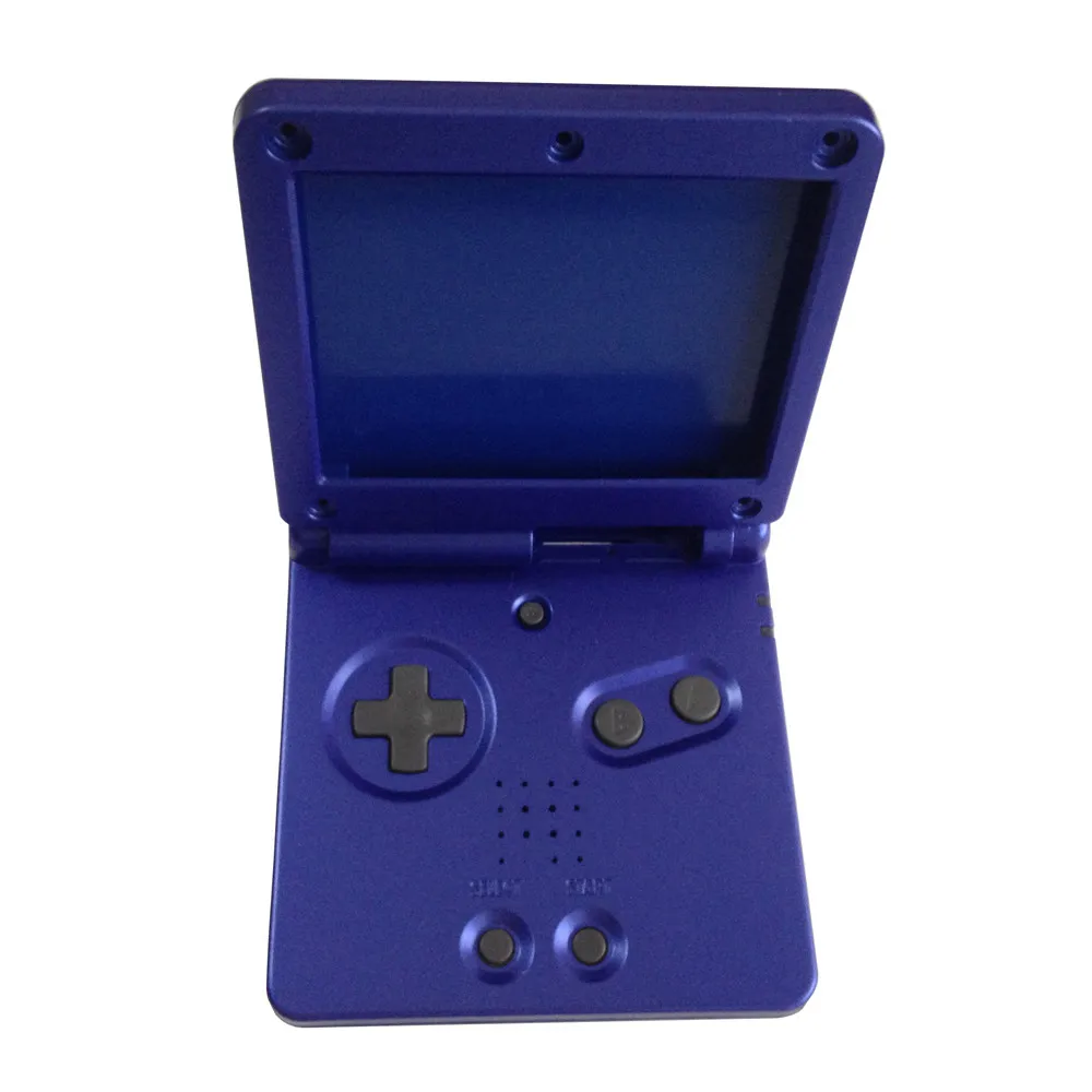 Синий чехол с полным покрытием корпуса сменный для Nintendo GBA SP Gameboy Advance |