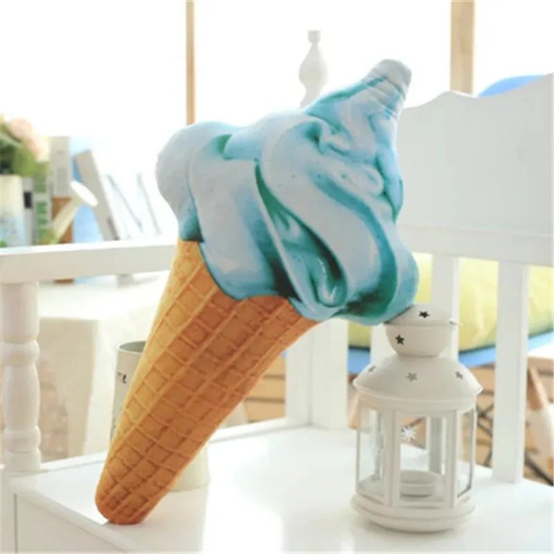 Милая подушка для мороженого летний десерт 3D моделирование креативные плюшевые