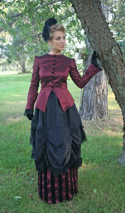 История! заказное викторианское платье 1860 s для гражданских войн Театральный