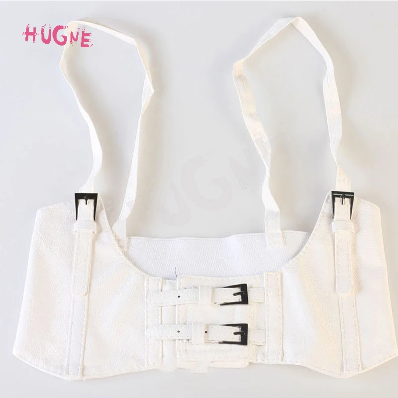 Винтажный Женский корсет Hugne жилет в стиле стимпанк с широкой пряжкой |