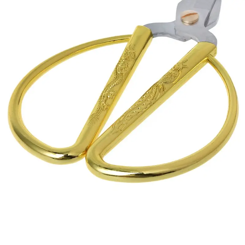 Горячее тиснение золотом дракон феникс ножницы для бонсай Свадебные Офис