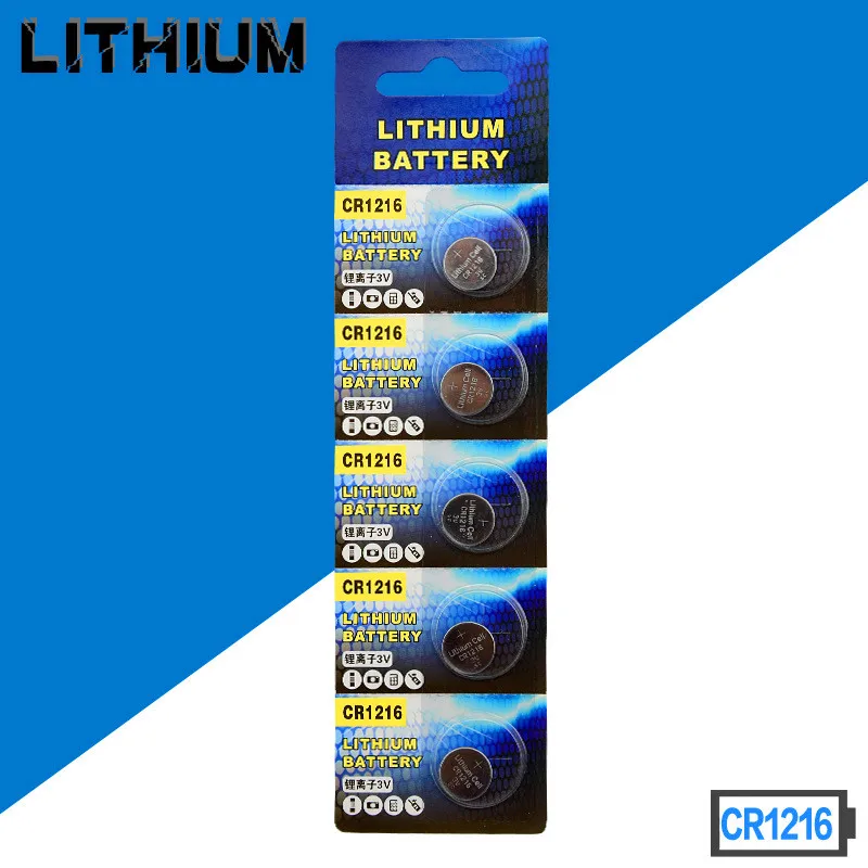 

Бесплатная доставка, 50 шт в наборе, lithium 3V ECR1216 CR1216 DL1216 BR1216 LM1216 5034LC 1216 кнопочный элемент литий Батарея батарея монетного типа для часов Батаре...