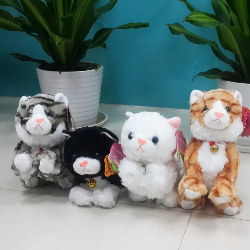 Электронные питомцы детские игрушки со звуковым управлением кошка-робот