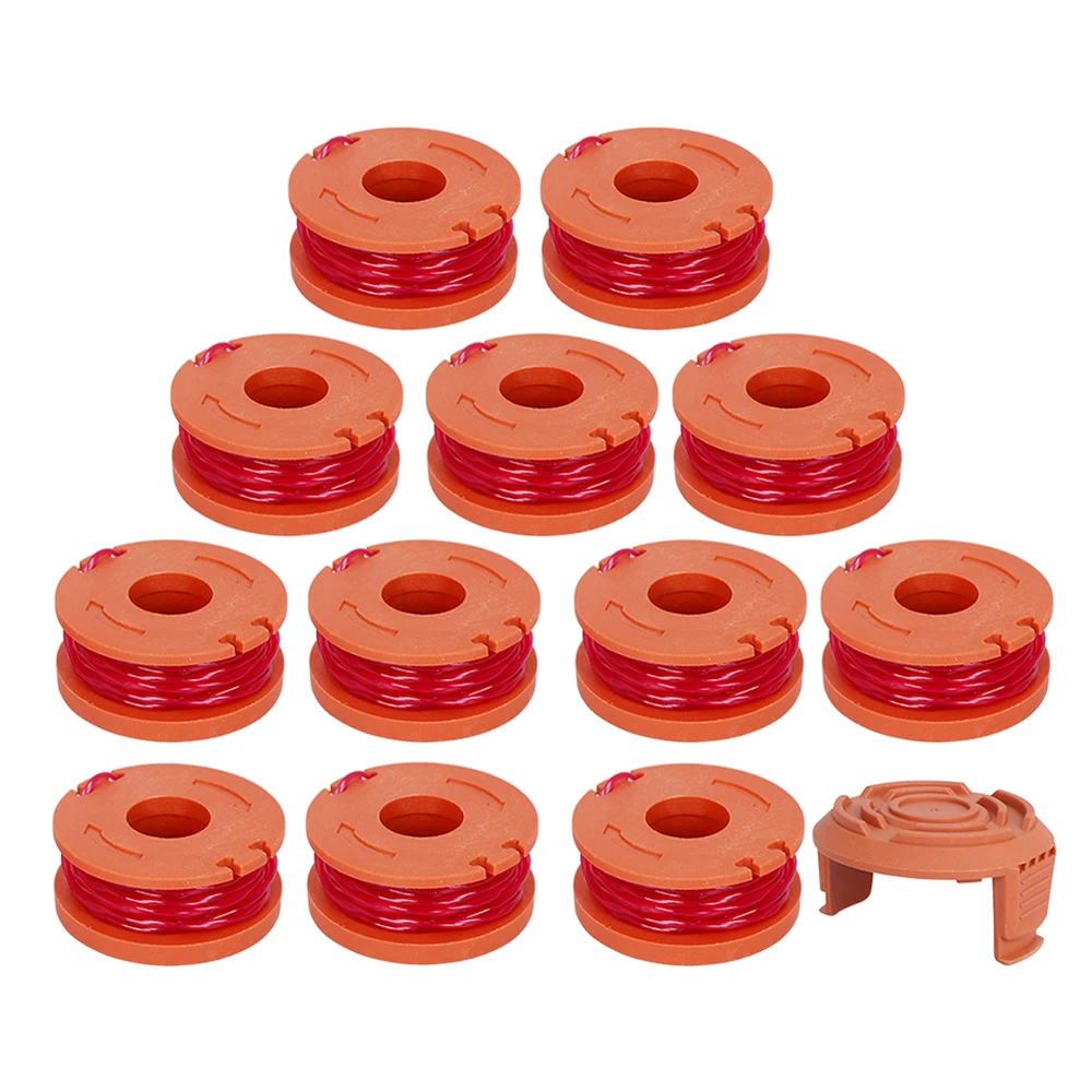 Горячая 12 + 1 шт. сменный 10 футовый синтетический триммер/edger катушка линия