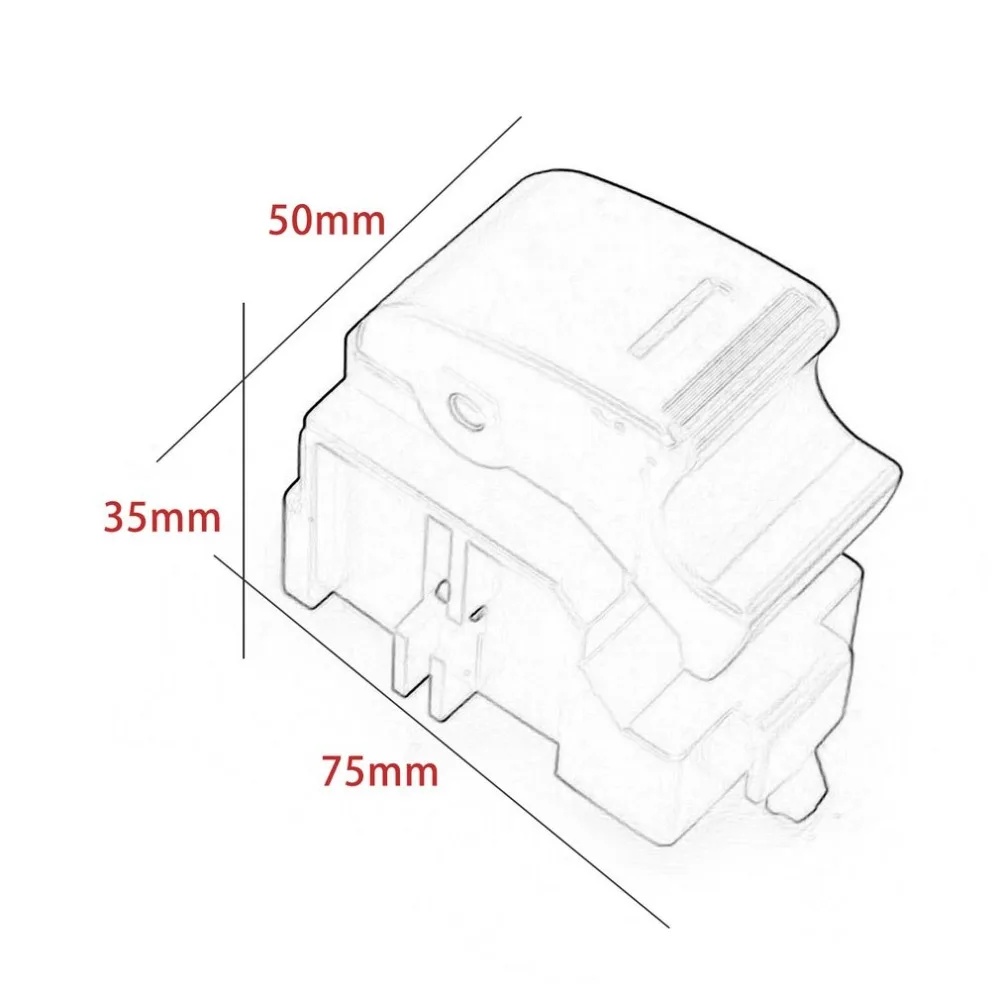 Высокое качество 84810 32070 для Toyota Land Cruiser Power Window Single Switch|Переключатели и рычаги