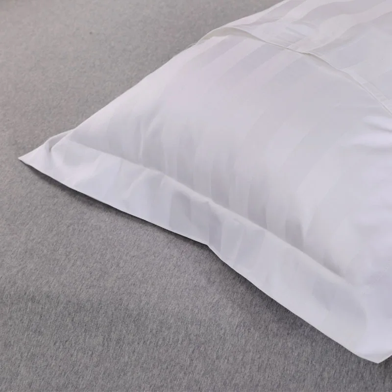 3 см Satinj жаккардовые 100% хлопковые комплекты постельного белья Queen King Size 4 шт