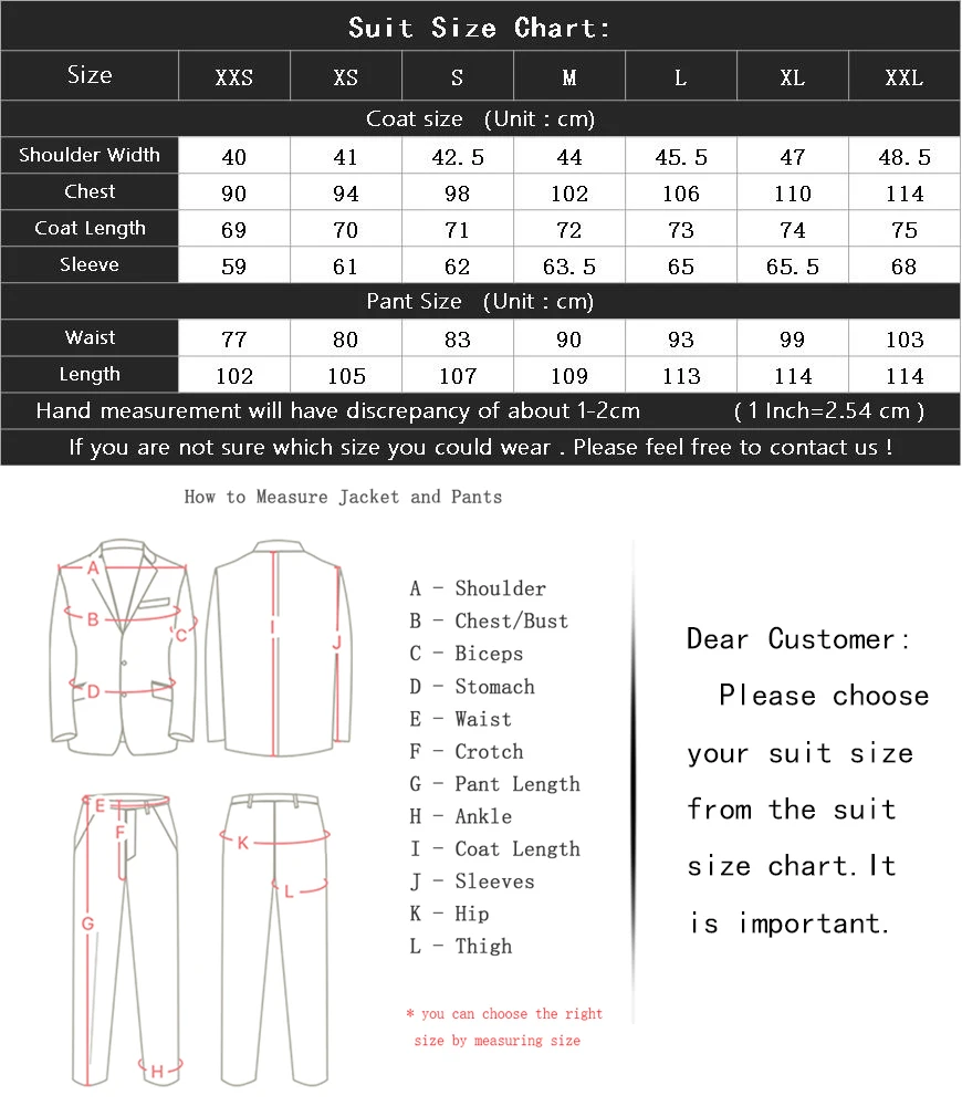 Bridalaffair Мужской комплект из 3 предметов Королевский синий костюм в полоску
