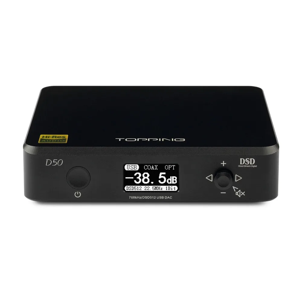 Топпинг D50 Hi Fi аудио ЦАП ES9038Q2M * 2 XMOS XU208 DSD512 USB 32Bit/768 кГц декодер|dac topping|decoder usbdecoder audio |