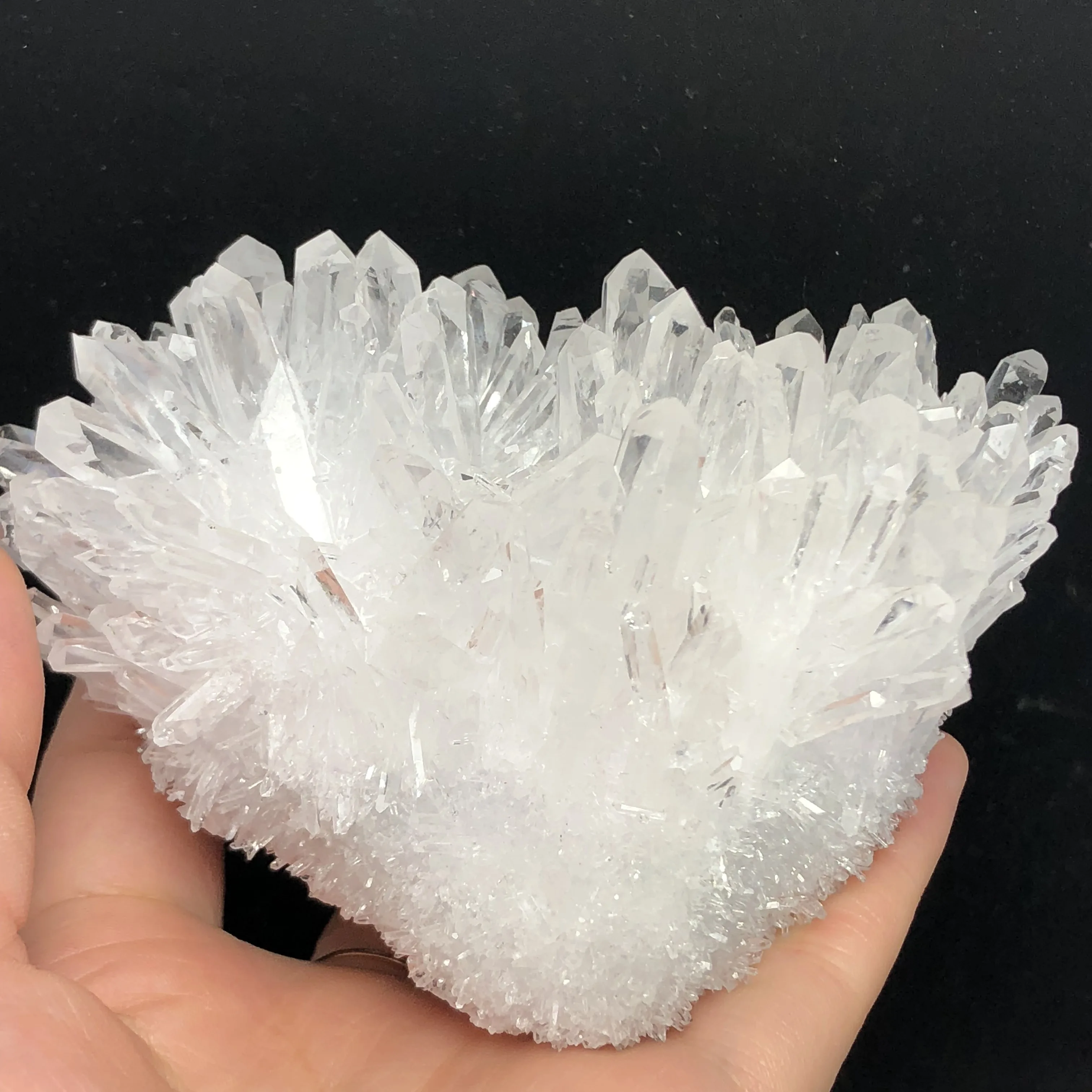 Аура кварцевый кристалл кластер Ангел натуральный Druzy Geode образцы минералов для