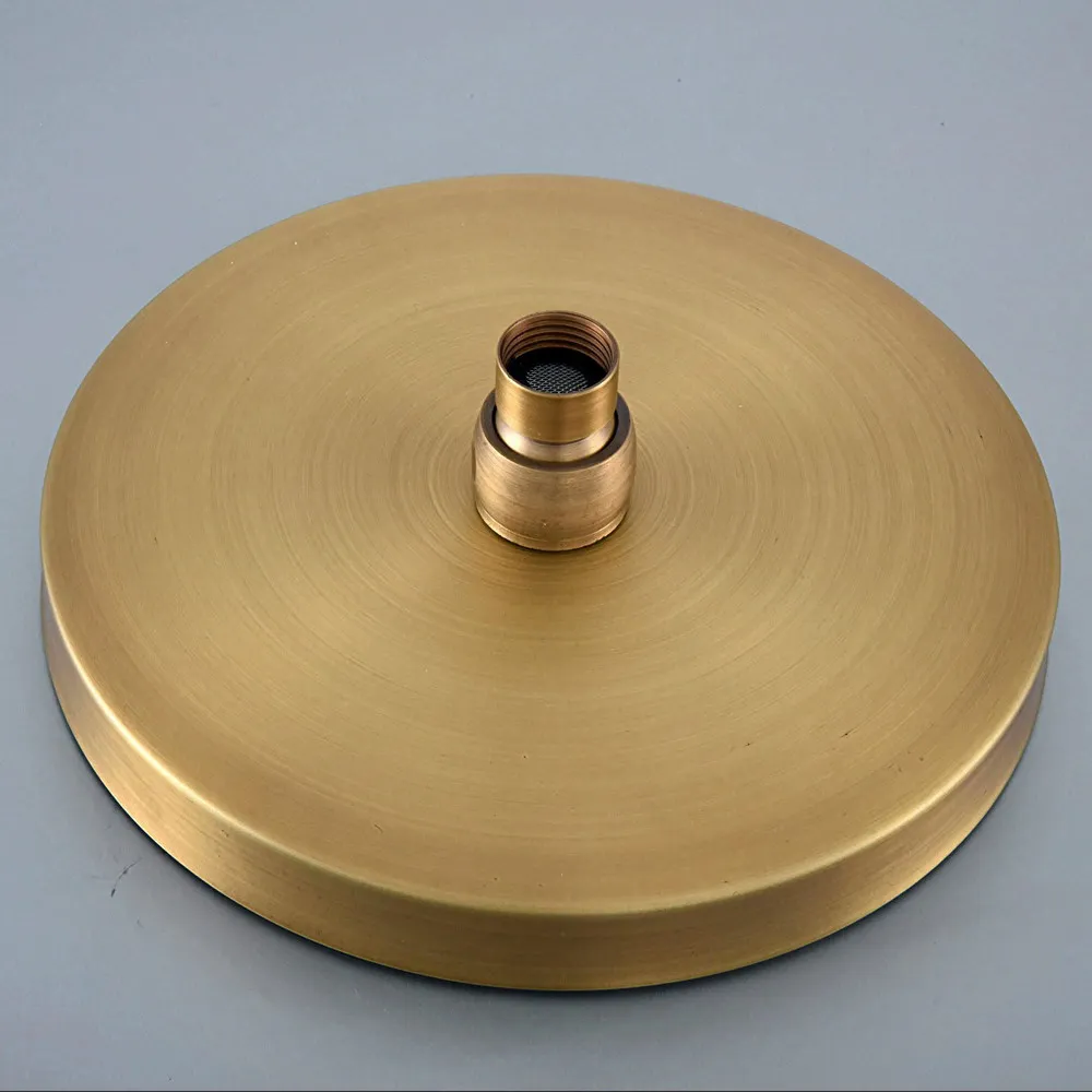 

7.7" inch Antique Brass Round Bath Rainfall Rain Bathroom Shower Head Bathroom Accessory (Standard 1/2") msh240