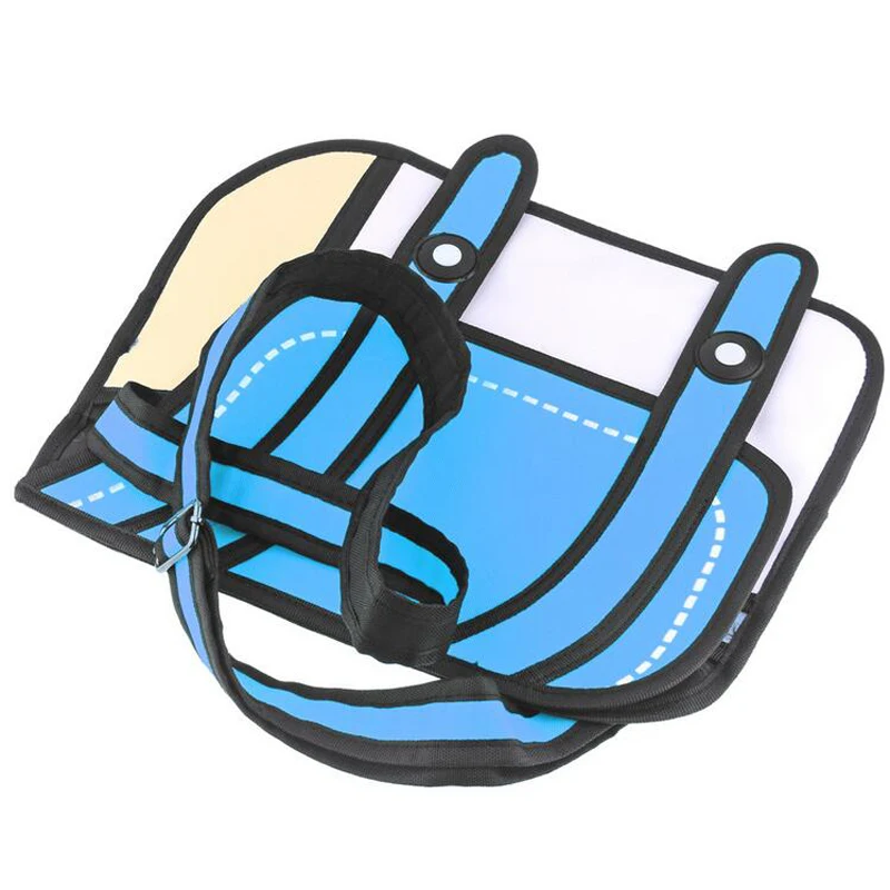 Новые модные женские сумки 2d мультяшная сумка через плечо Bolsa Feminina Bolsosde Ombro 3d
