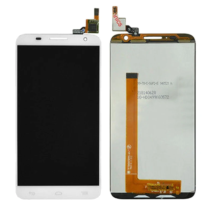 Высококачественный ЖК экран и дигитайзер Сменное стекло для Alcatel One Touch Idol 2 S / 6050