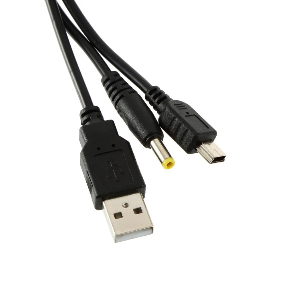 BUKIM 2 в 1 USB зарядный кабель передача данных шнур для Sony PlayStation Portable PSP 1000 2000 3000 К ПК