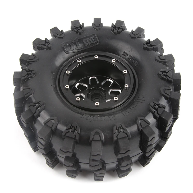 4 шт. D1RC 2,2 дюймов подсолнечника Beadlock Обода Колеса для 1:10 1:8 Traxxas TRX-4 TRX4 RC4WD D90 D110 TF2 осевой SCX10 90046