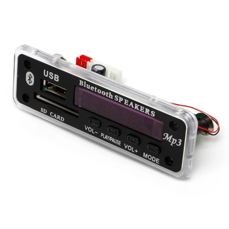 1 Набор автомобильный Bluetooth MP3 WMA декодер доска 12 V беспроводной аудиомодуль USB TF