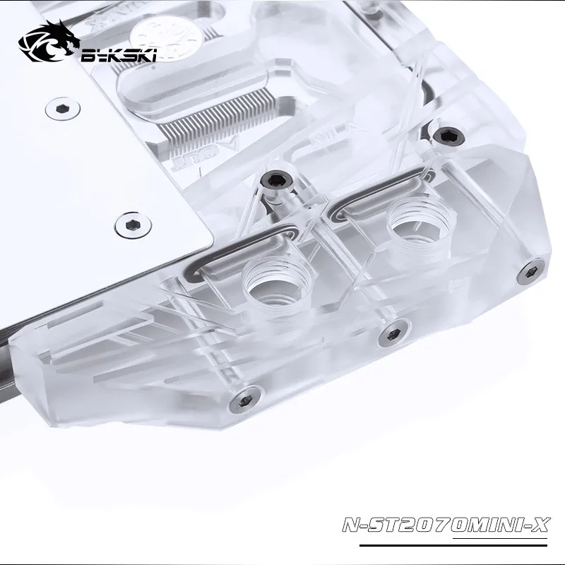 Bykski водный блок для ZOTAC RTX2070 8GD6 MINI OC/RTX 2060 AMP/RTX 2060 Super Mini/2070 Воздуходувка/медный радиаторный блок