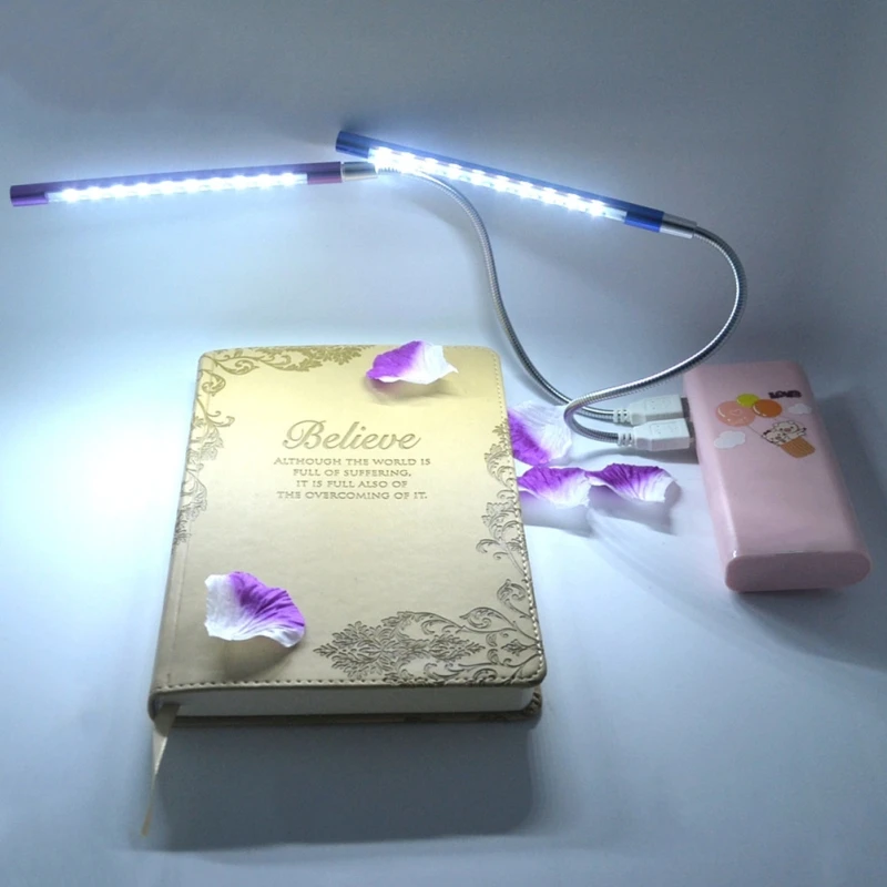 Usb Metal 10 Light Клавиатура ноутбука небольшой ночной свет Светодиодная настольная
