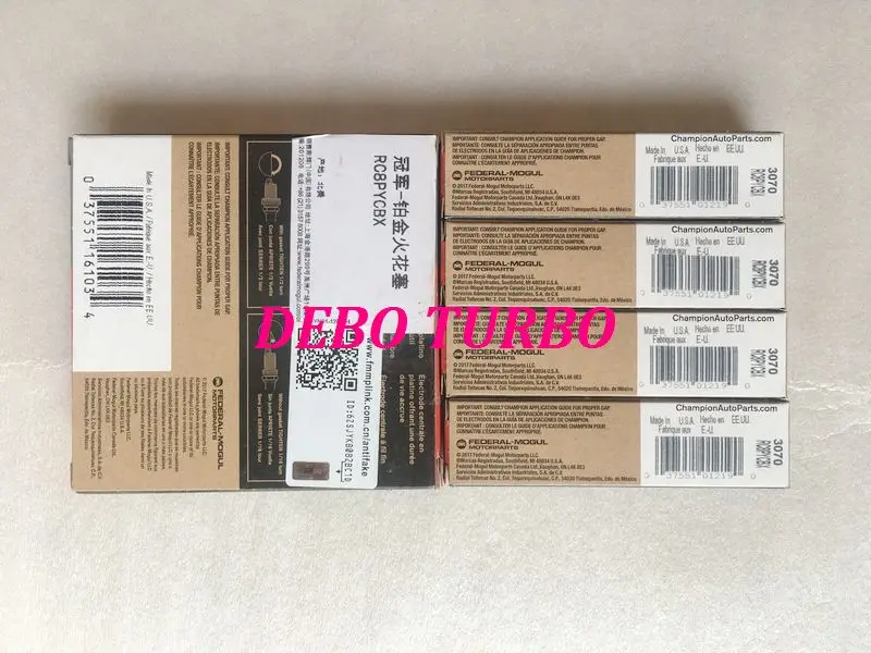 CHAMPION RC8PYCBX 3707100-EG01T GREAT WALL C50 V80 HAVAL H3 H6 GW4G15B 1,5 T Свеча зажигания* 4