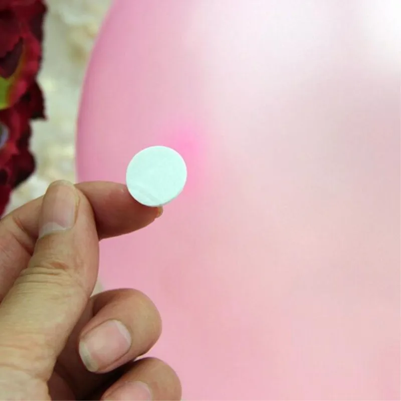 Горячий Новый 400 шт./лот белые прозрачные Бесшовные баллоны клей точка украшения