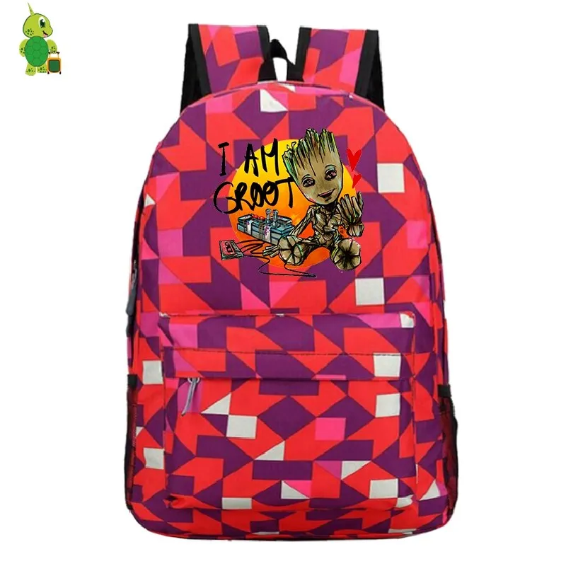 Мстители стражи рюкзак для Galaxy мужской ноутбук школьные сумки подростков