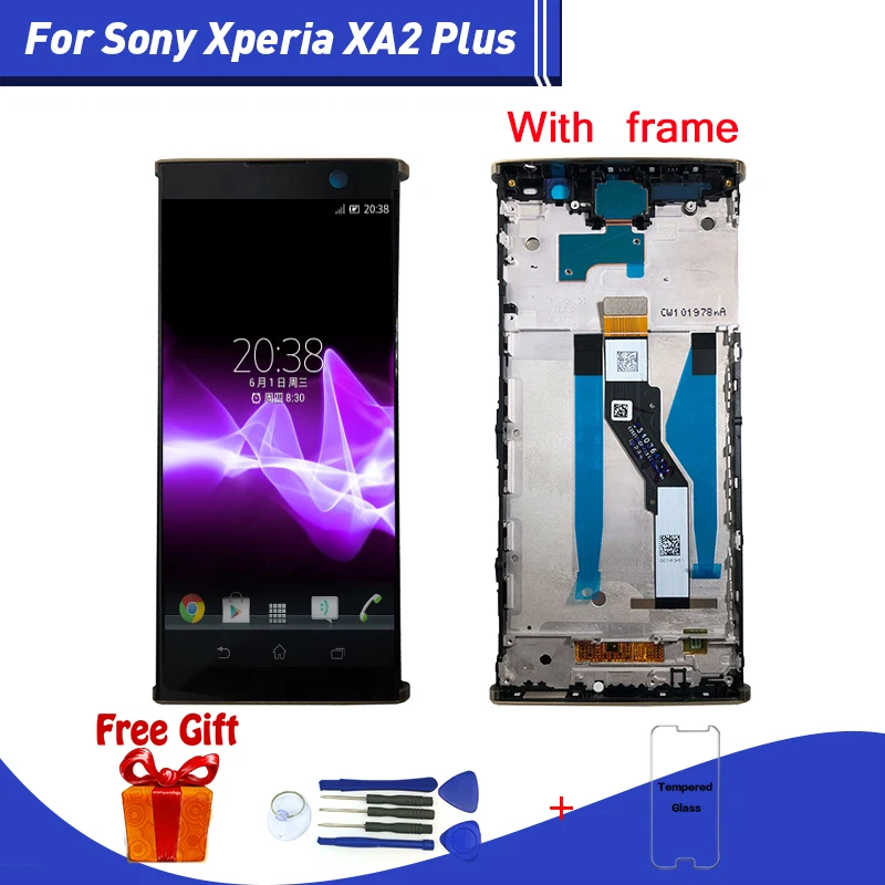 Sinpie для SONY Xperia XA2 Plus ЖК дисплей + сенсорный экран дигитайзер в сборе 6 0 дюймовый