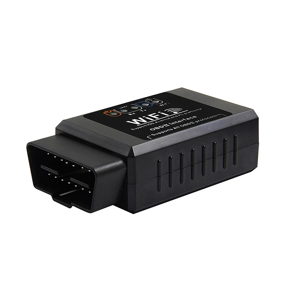 Автоматический считыватель кодов Сканер автомобиля wifi OBD2 обсидиан инструмент сканер диагностический инструмент проверка двигателя авто elm 327 wifi 1,5 OBDII