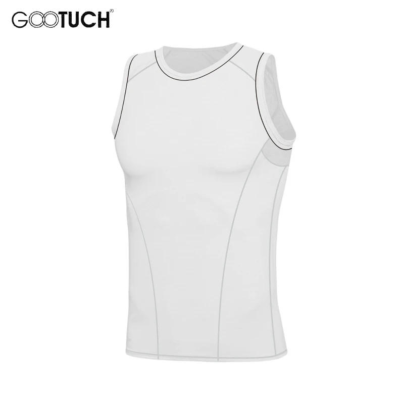 Мужской Хлопковый жилет майки мужские сетчатые облегающие для фитнеса Мужская