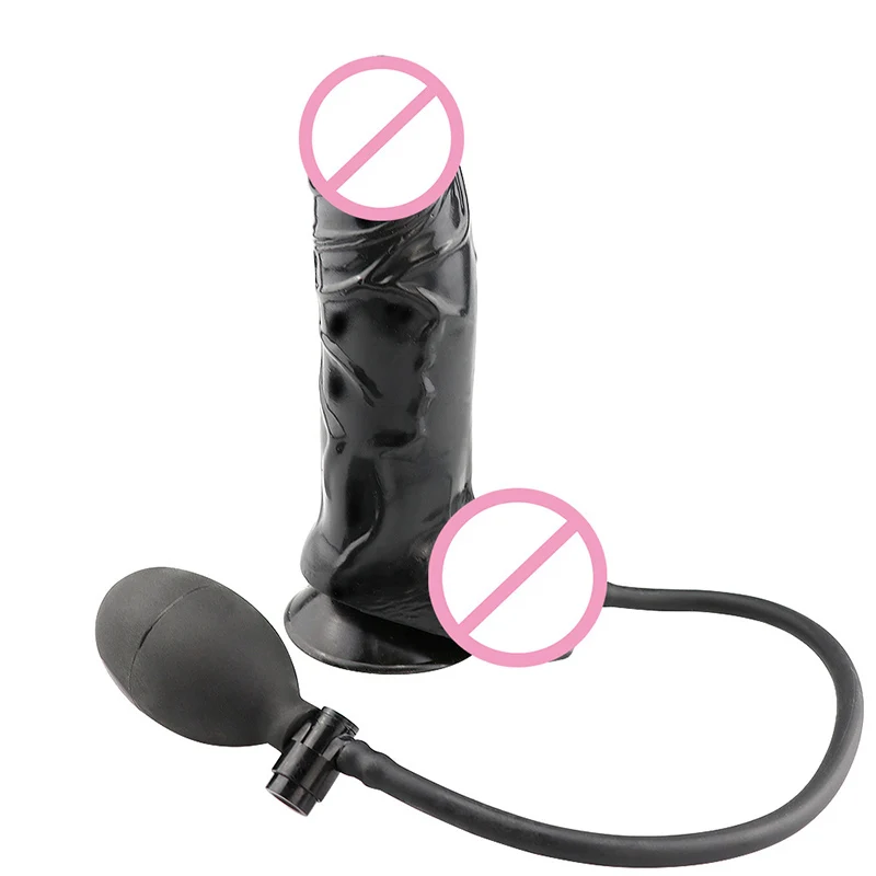 Огромный надувной фаллоимитатор CPWD с насосом большая Анальная пробка
