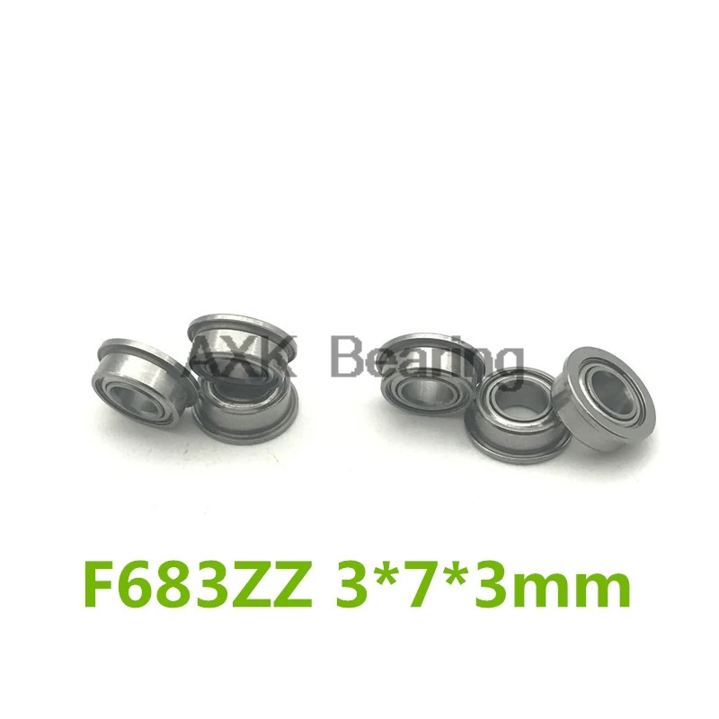 F683 F683-ZZ F683ZZ F683-2Z F683Z zz z 2z F638/3 DDLF730ZZ фланцы фланец шарикоподшипники 3x7x3 мм Высокое