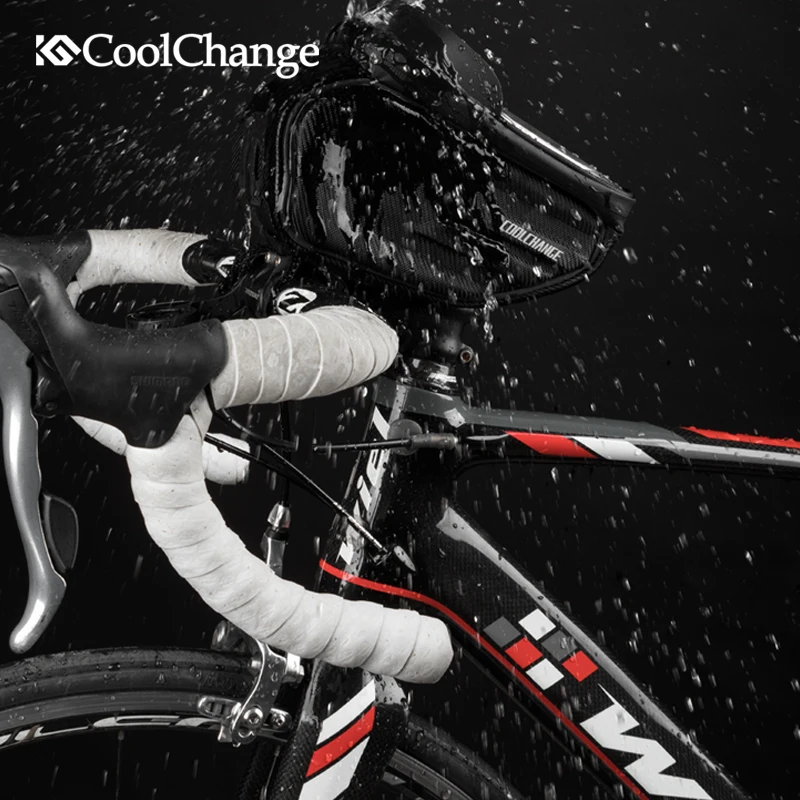 Сумка CoolChange на верхнюю раму велосипеда уличная Водонепроницаемая