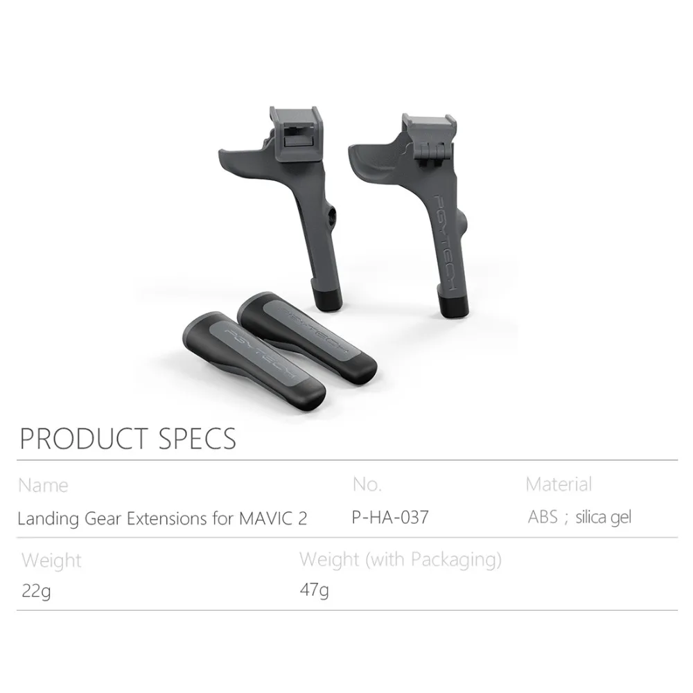 Новое поступление защитное повышенное шасси PGYTECH для DJI MAVIC 2 PRO/MAVIC ZOOM аксессуары
