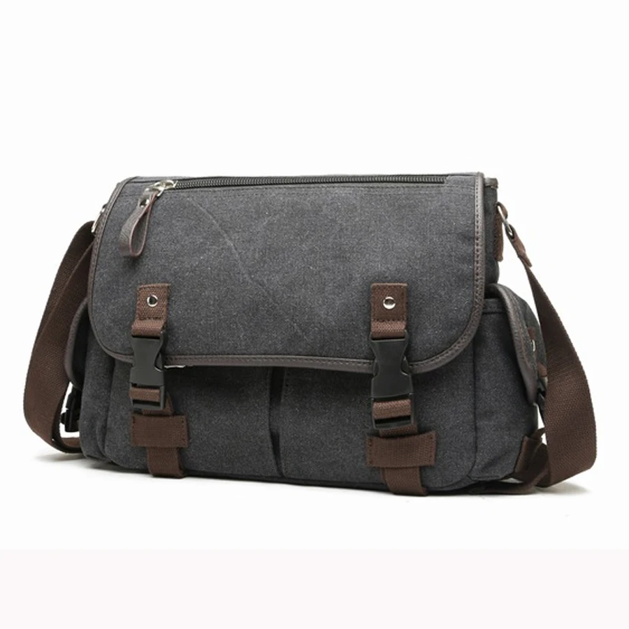 new 2018 hot sale vintage canvas men shoulder bag casual messenger bags high quality crossbody Laptop mochila escolar | Багаж и сумки