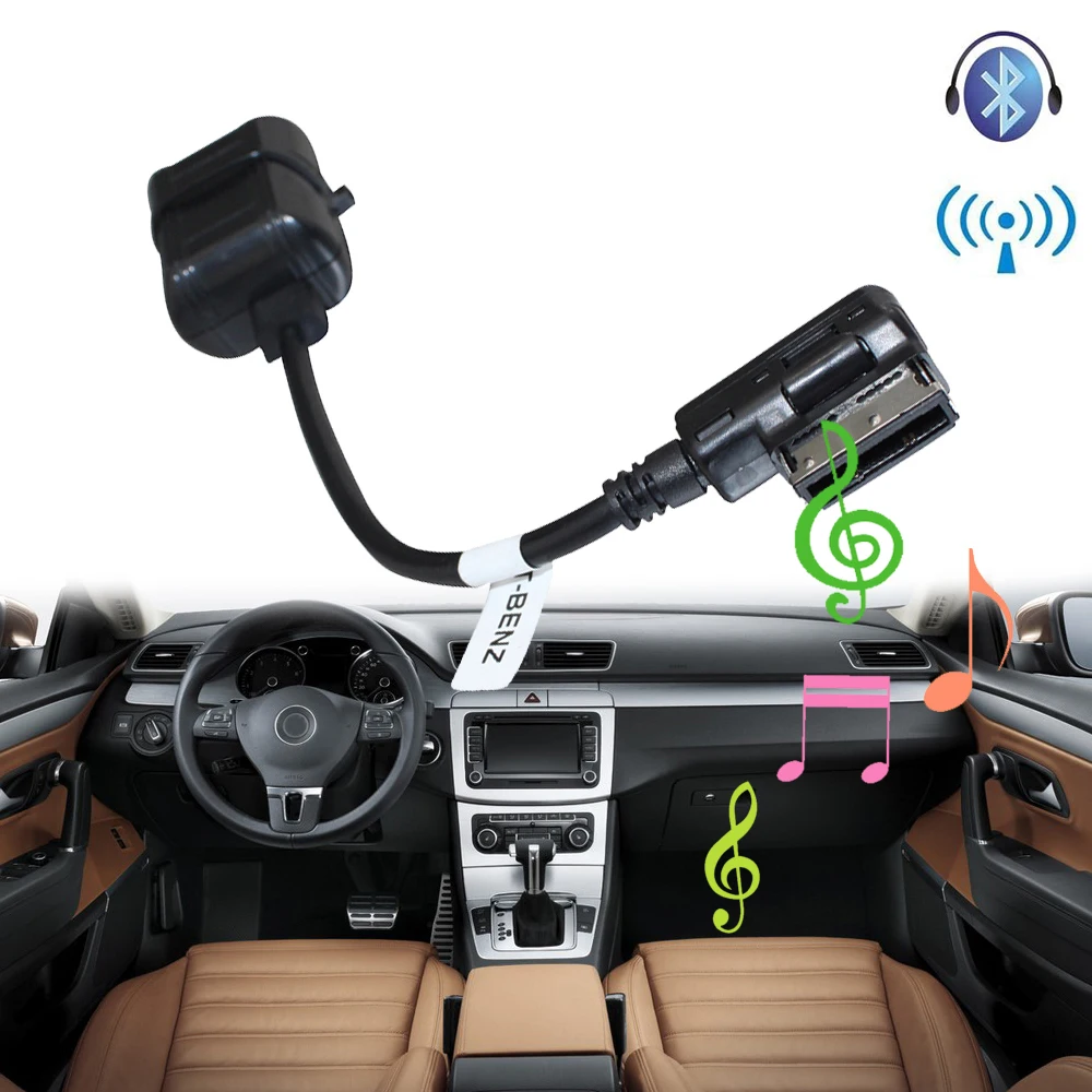 Автомобиль модуль Bluetooth для Benz после 2009 GLK/E/S/ML/GL серии Радио стерео AUX кабель