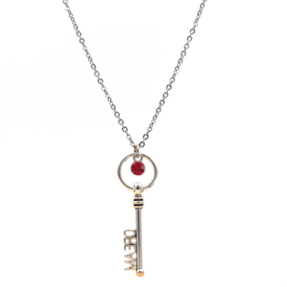 Кулон Dream Key 12 ожерелье с камнем на день рождения ювелирное изделие подарок для