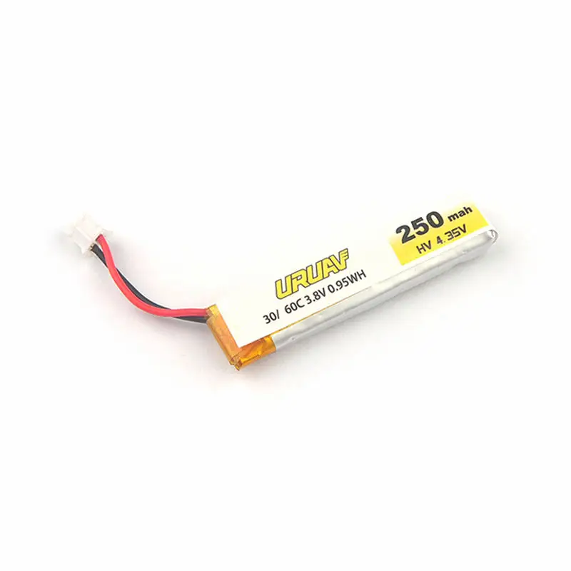 URUAV UR65 FPV гоночный Дрон запасная часть 3 8 V 250 mAh 30C/60C перезаряжаемый lipo аккумулятор