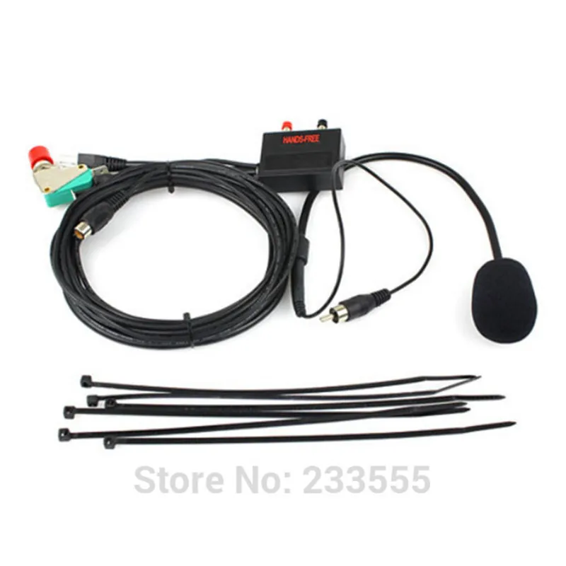 

NEW Walkie talkie vehicle Hands free Microphone for Two Way Radio IC2200H IC2720 IC2820 Car Sets 8-core Crystal Head