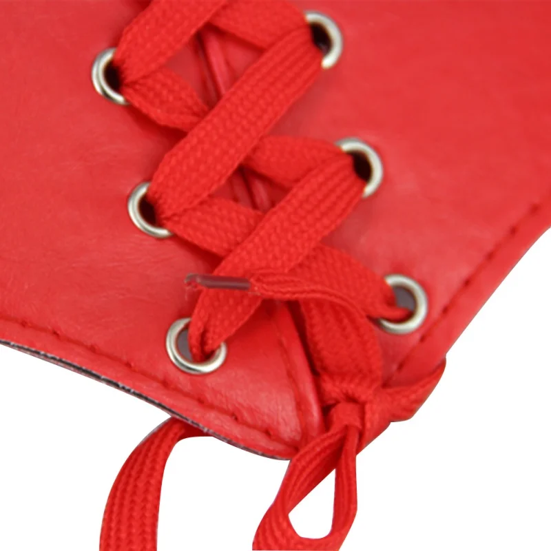 Новинка 2019 сексуальный женский корсет из искусственной кожи Корректирующее