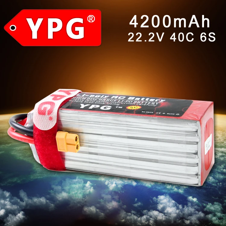 Gartt YPG 22 2 V 4200mAH 40C 6S Lipo Li Po Lipoly батарея для RC Хобби Qudcopter Автомобиль Лодка