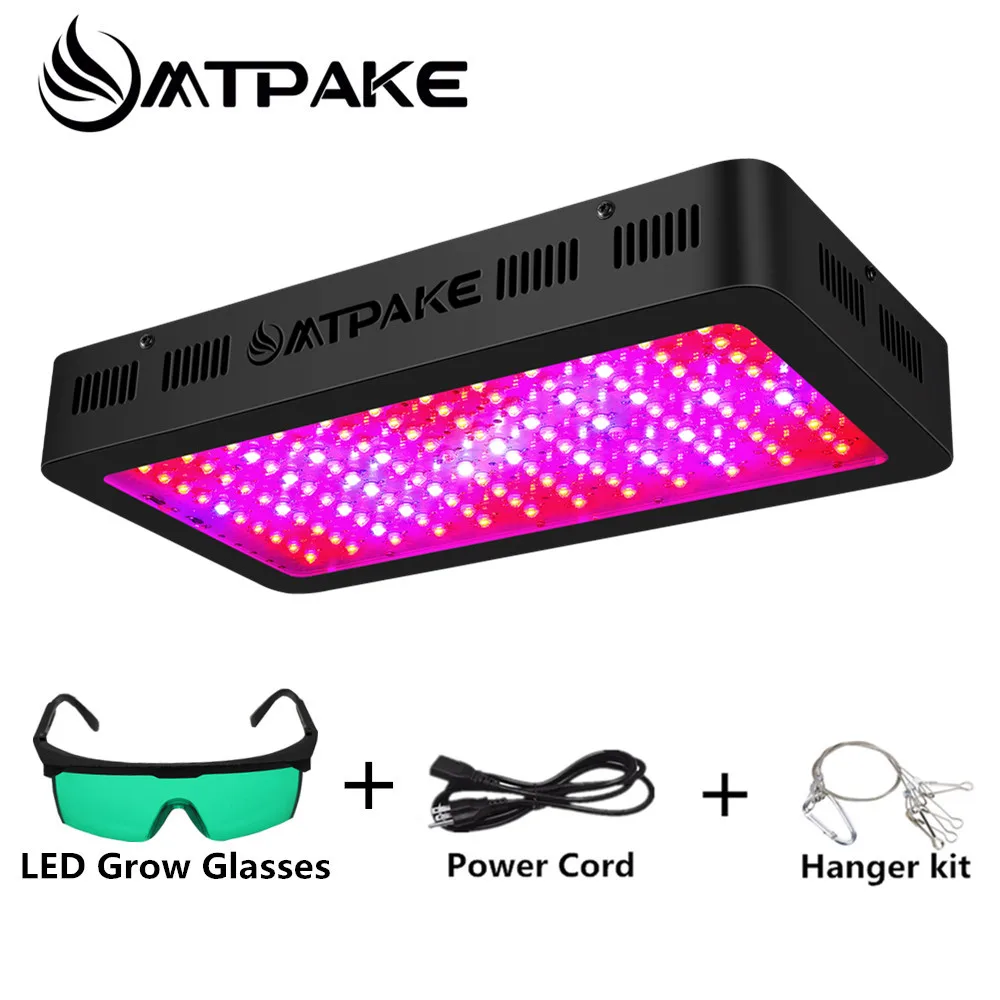 MTPAKE Led Grow Light Full Spectrum Double chip 1200W for Indoor Tent Hydroponics plant grow led Lamp |