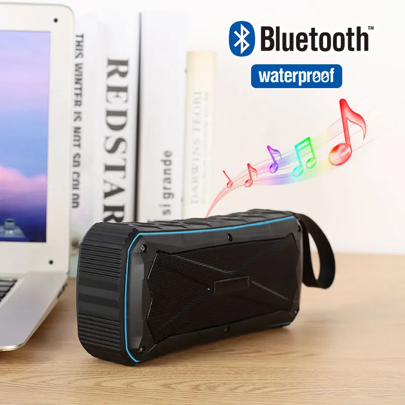 Двойной драйвер сабвуферный микрофон с Блютуз Bluetooth динамик s Открытый AUX USB