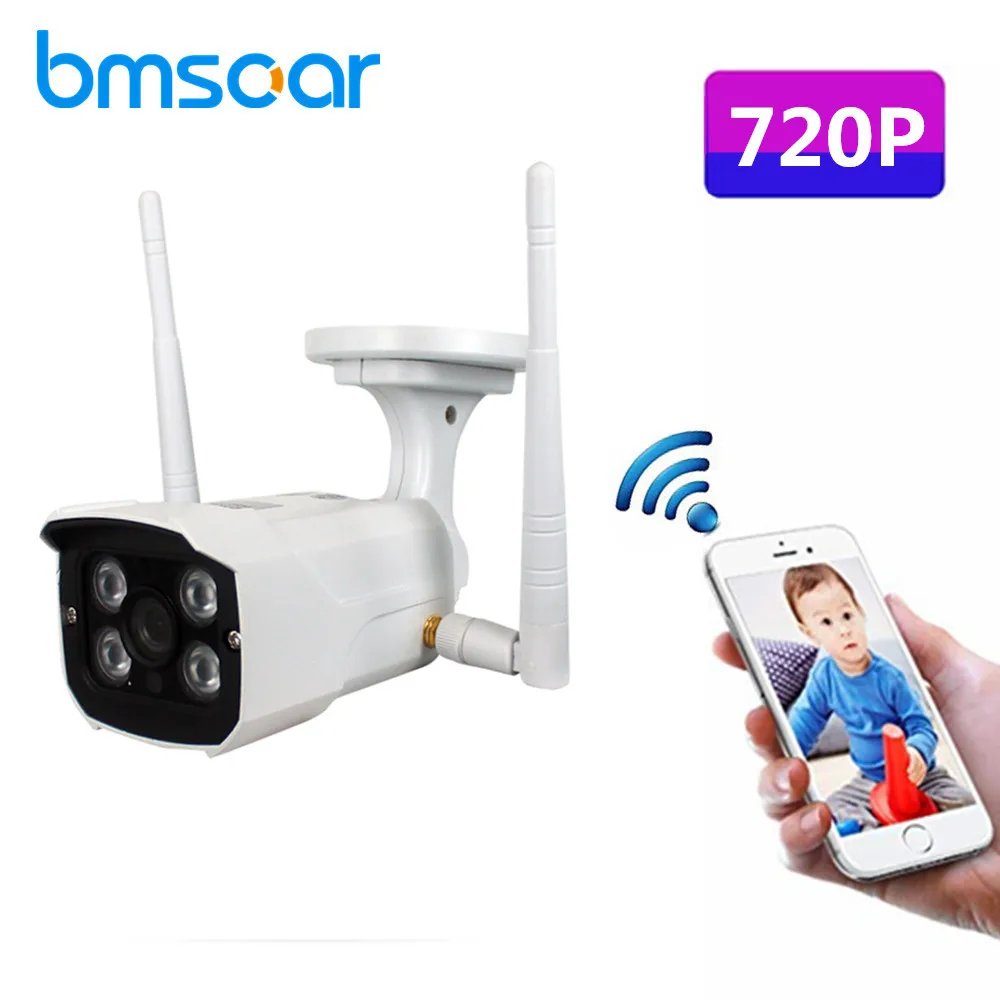 720 P HD IP Wi-Fi Камера Водонепроницаемый открытый Беспроводной Max 32 г TF карты