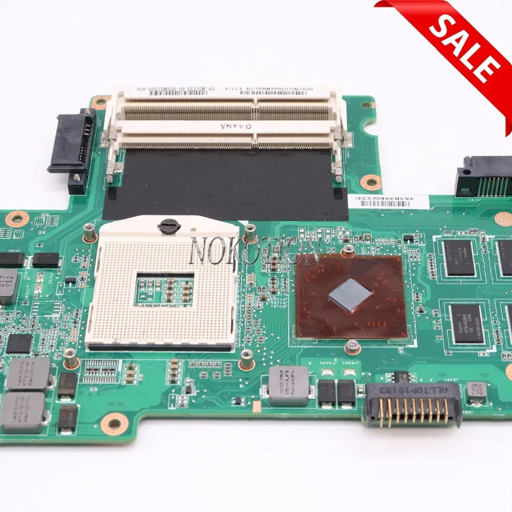 Материнская плата для ноутбука Asus K72JR K72JK K72JU K72JT материнская HM55 DDR3 HD5470 1 ГБ