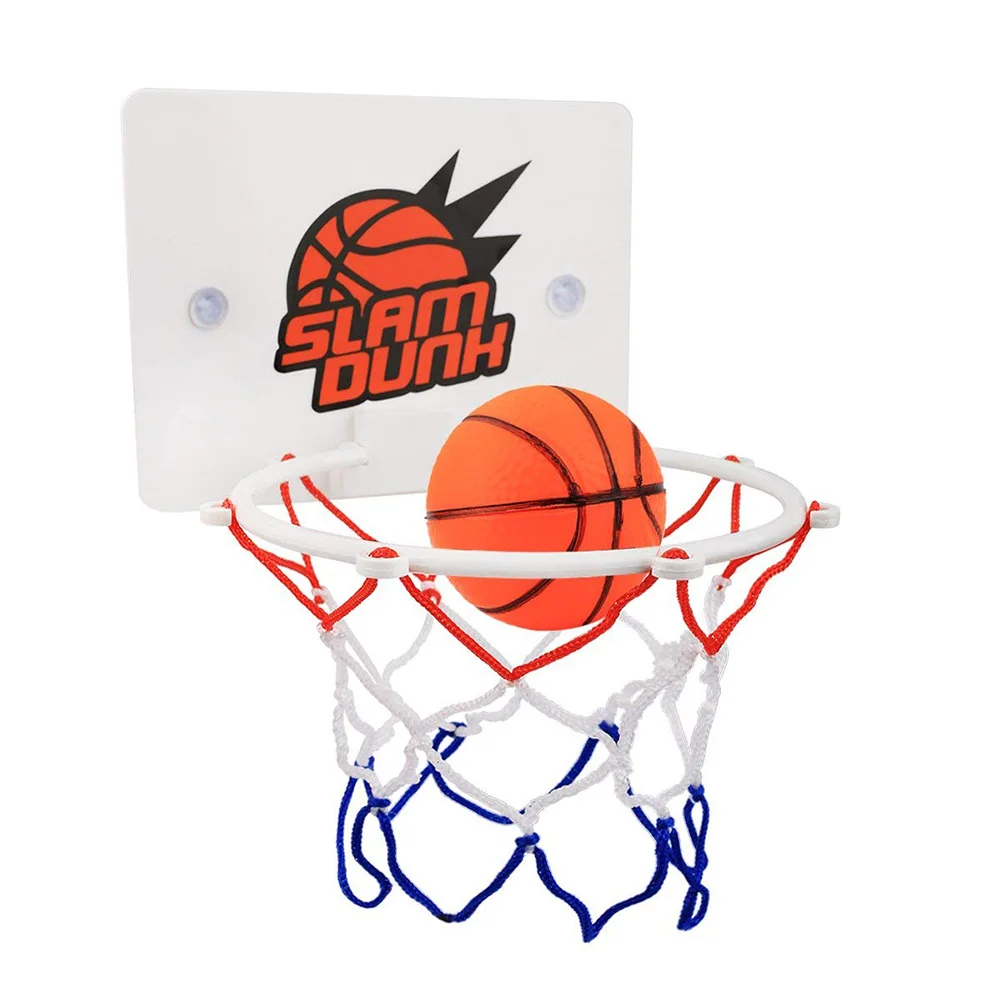 

2019 Children Kids Mini Basketball Hoop Toys Suck Wall-Mounted Stand with Pump Sport Toy Set ALS88