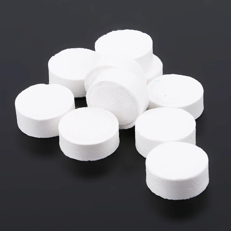 10 шт./упак. практичные сжатые полотенца из хлопка одноцветные банные пляжные или