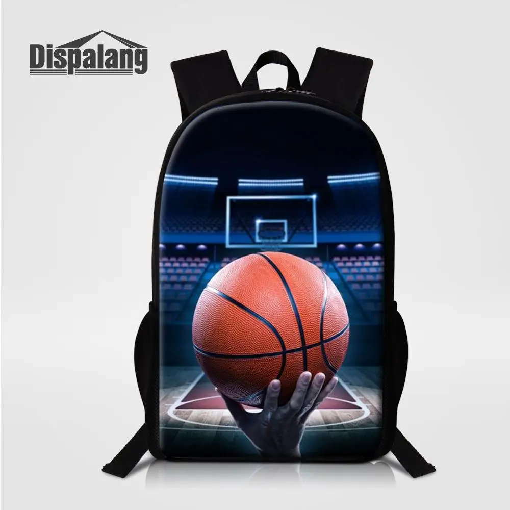 Backpack5 Заказной баскетбольный футбольный Рюкзак Mochila Escolar Masculina для мальчиков, студенческий Рюкзак 16 дюймов, большой мужской рюкзак для путешествий, детские школьные сумки - Цвет: Backpack5