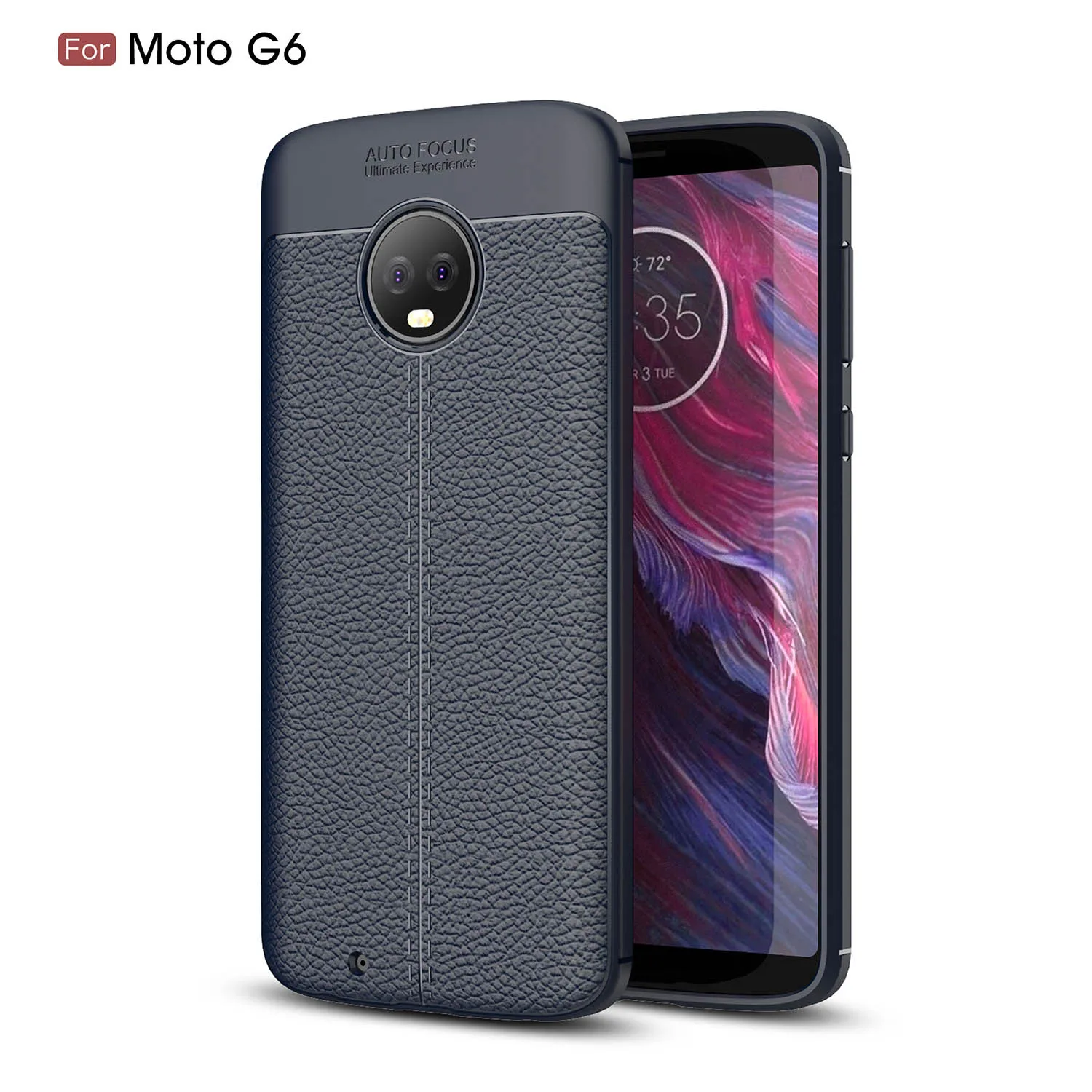 Чехол для телефона Motorola Moto G6 чехол с рисунком личи Мягкий Силиконовый ТПУ wolfsay |
